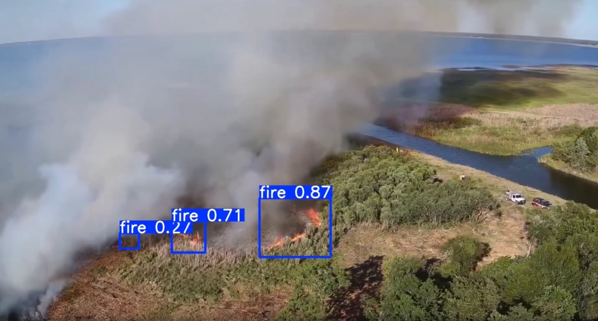 Forest fire detection research